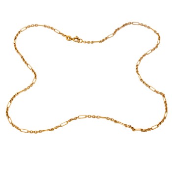 9ct gold 3.3g 18 inch figaro Chain